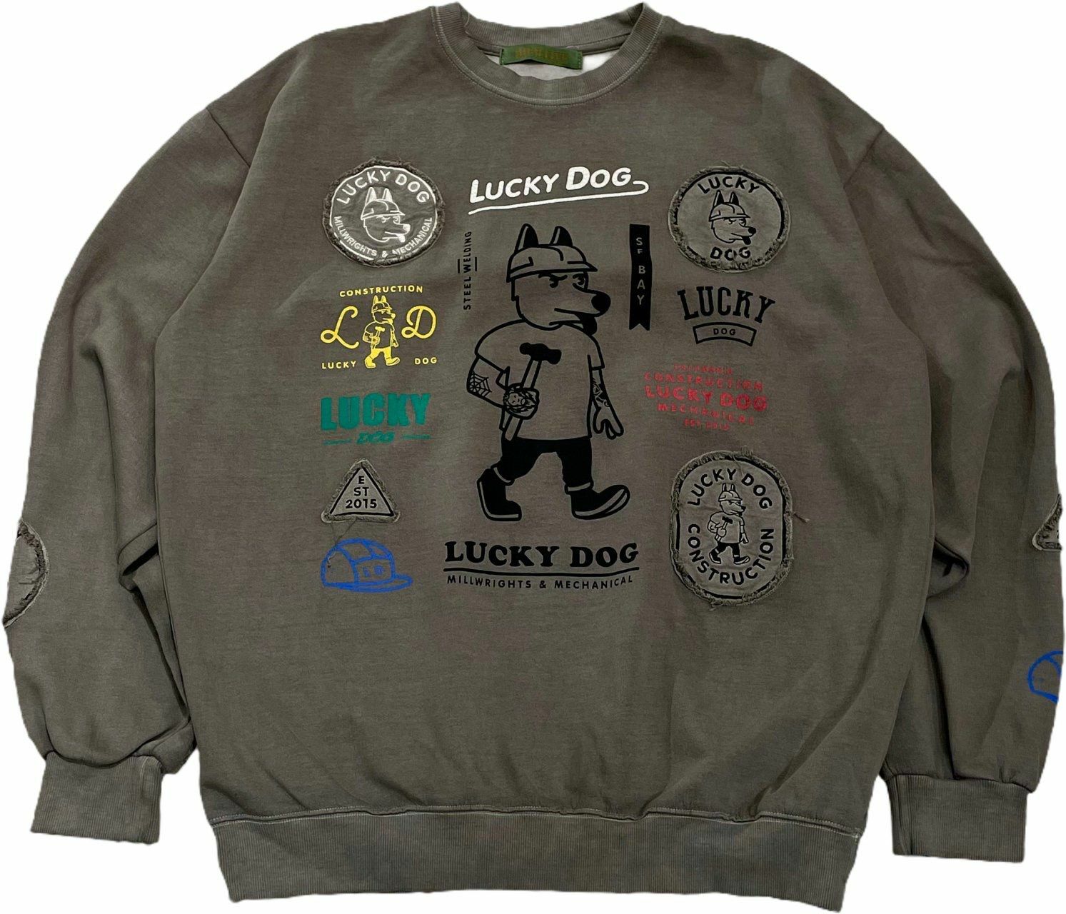 英文字圖案衛衣 HIGH FIVE-111T