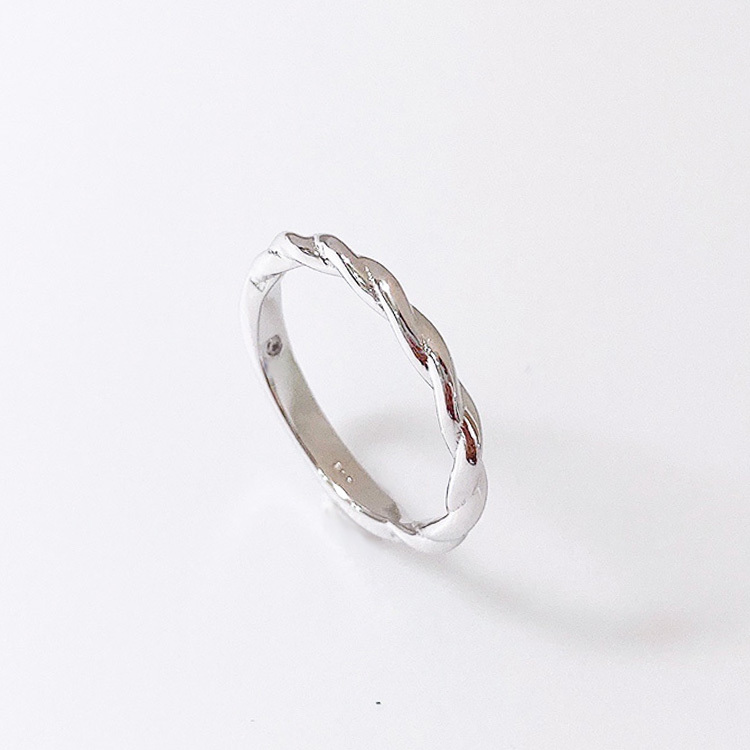 莫比烏斯扭轉 純銀戒指
