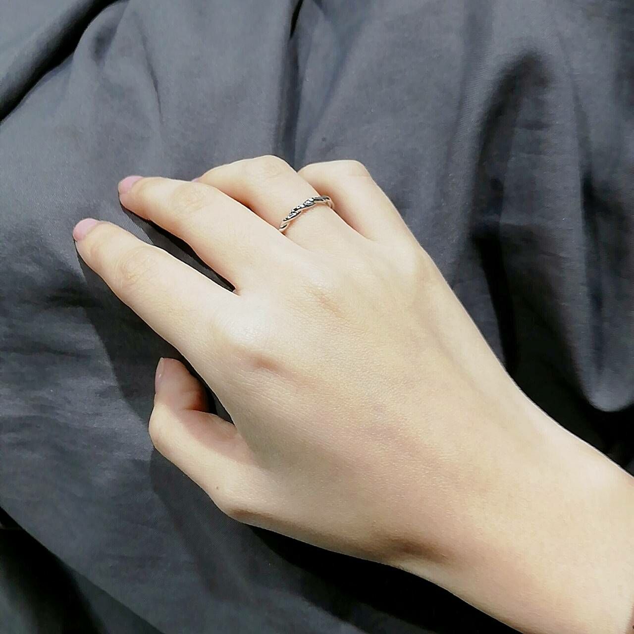 莫比烏斯扭轉 純銀戒指