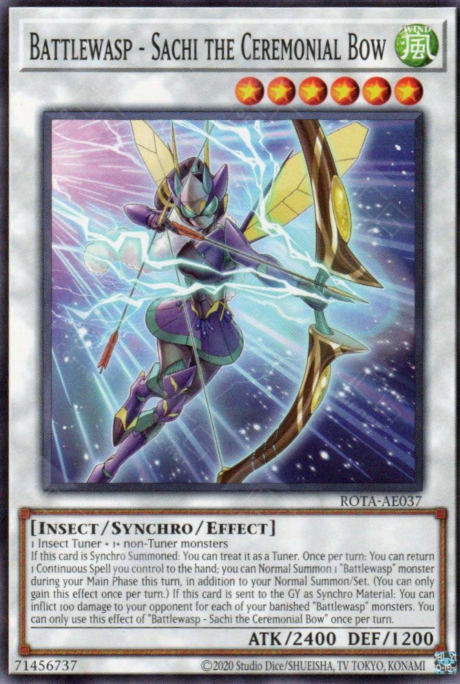 Rota-AE037 Battlewasp - Sachi the Ceremonial Bow