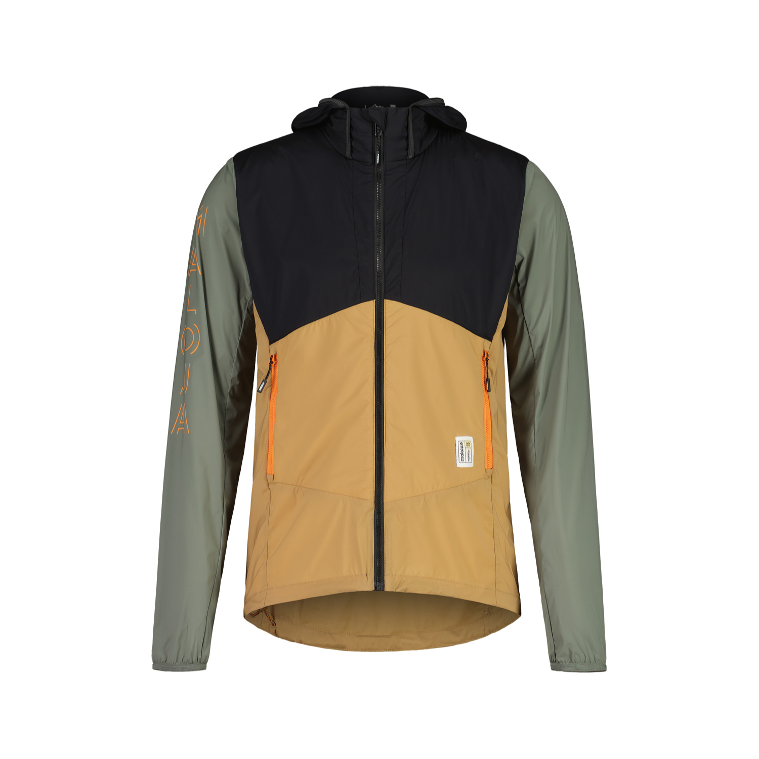 【MALOJA】男化纖防風保暖連帽外套 / 24MA38216-[卡其綠]