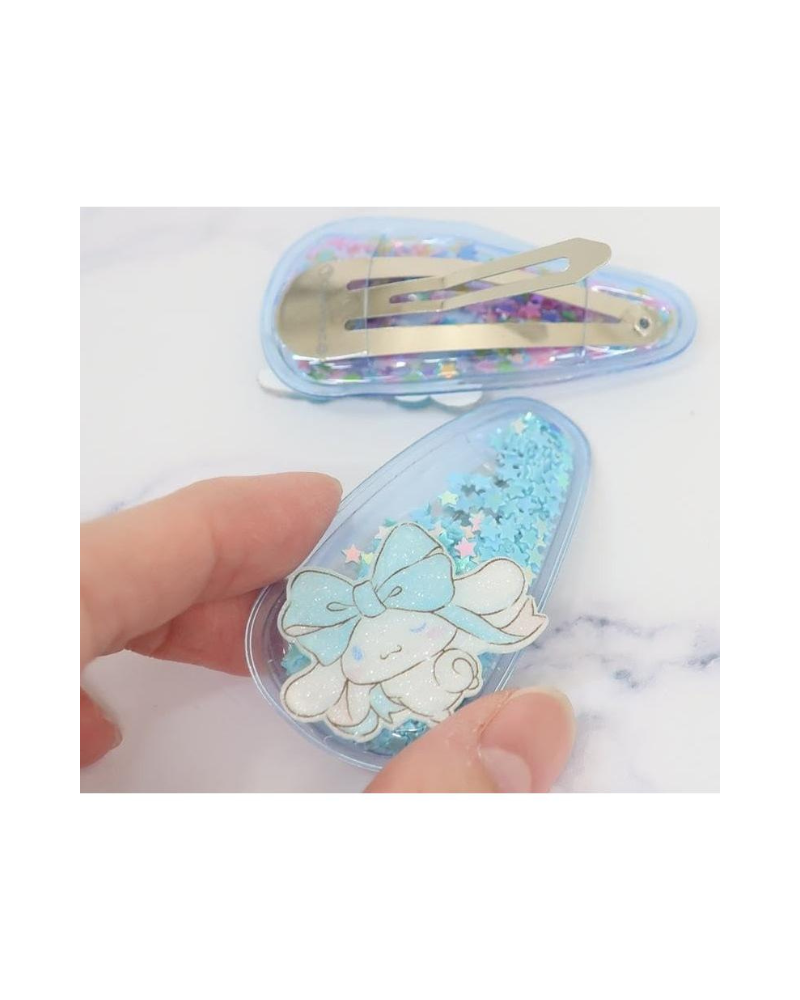 玉桂狗 星星碎片髮夾 2入 (052340)