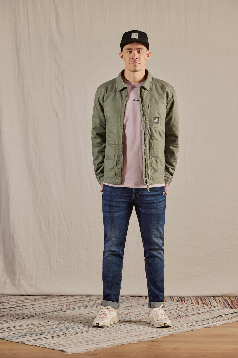 【MALOJA】男PRIMALOFT工裝保暖外套 / 24MA38527-[經典黑、卡其棕]