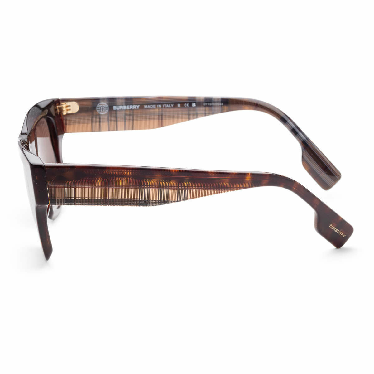 (預購)【Burberry】BE4360-399173 男士 棕色 方形 太陽眼鏡