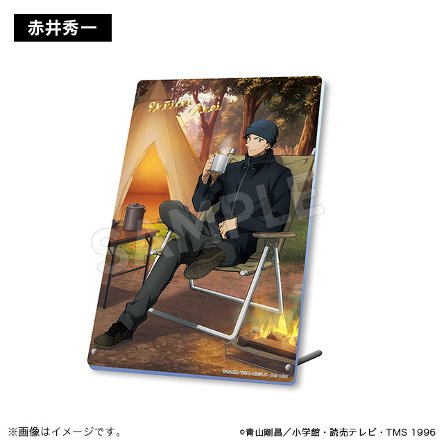柯南日版豪華露營系列-壓克力板畫-赤井
