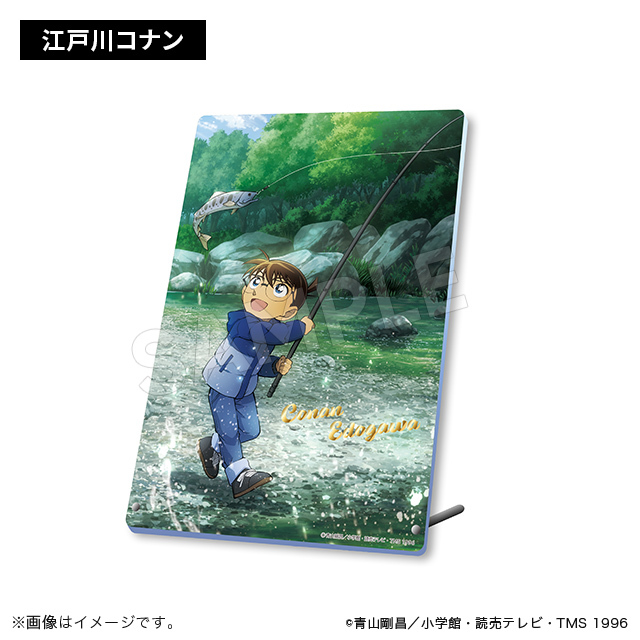 柯南日版豪華露營系列-壓克力板畫-柯南