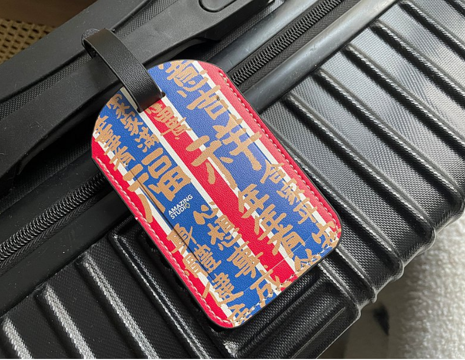 【經典紅白藍】行李牌丨Amazing Studio