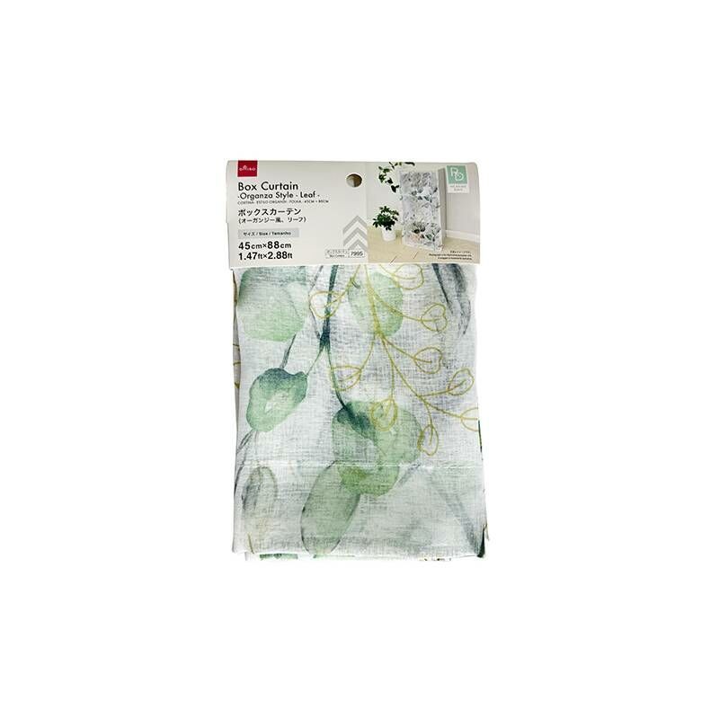 櫥櫃簾/薄紗葉子 45x88cm