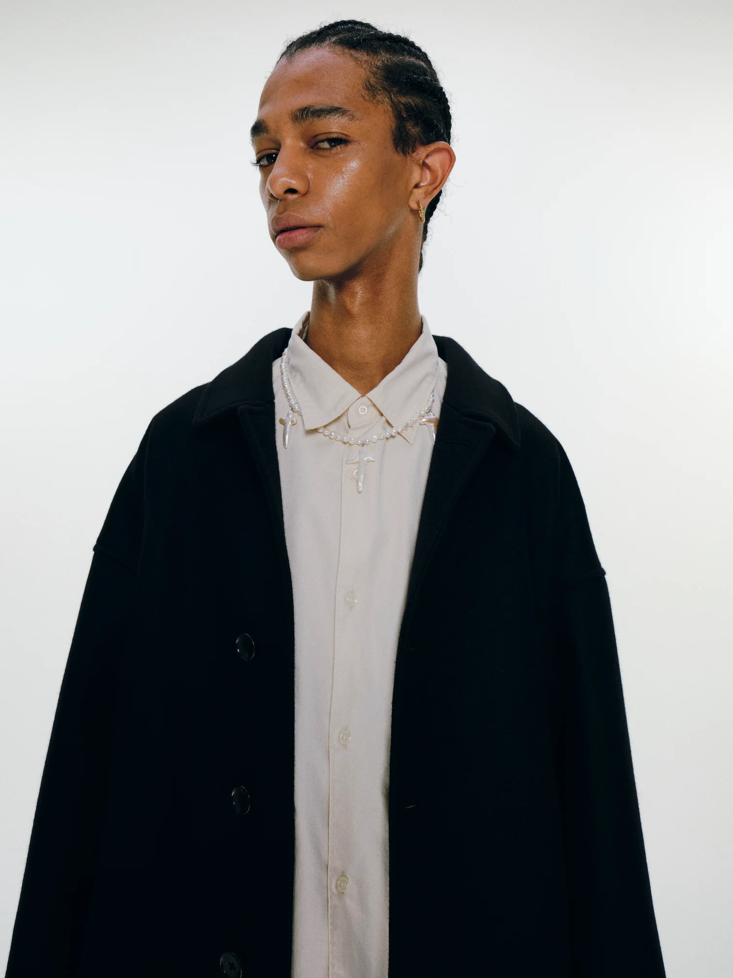 23aw cootie Distortion Pearl Necklace cootie Distortion Pearl