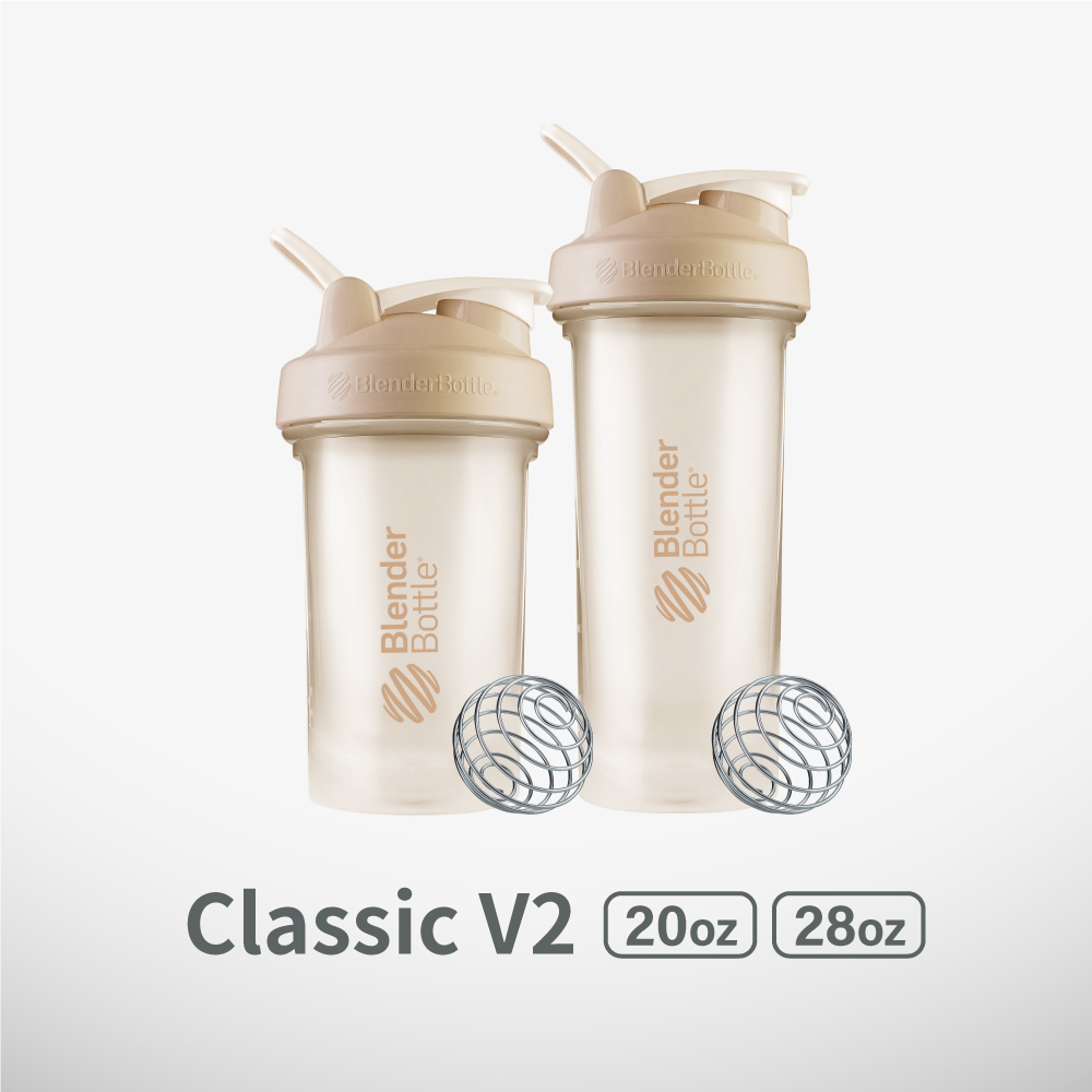 Blender Bottle® Classic V2 【獨家特別款】20oz/28oz | 奶茶
