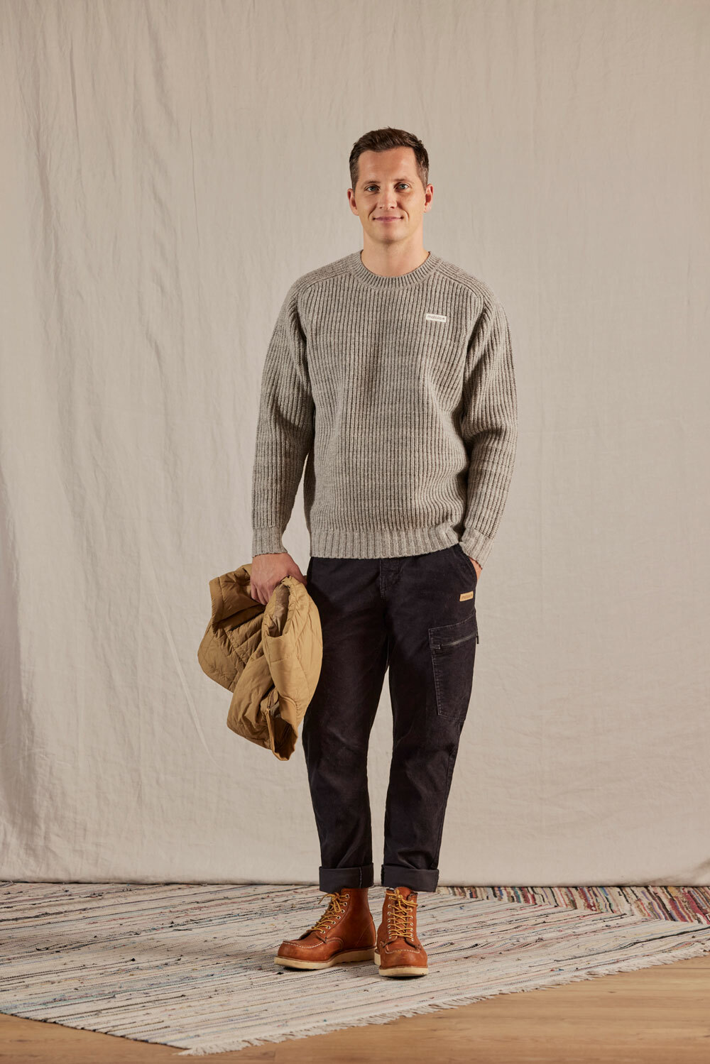 【MALOJA】男戶外機能彈性燈芯絨褲 / 24MA38537-[深夜藍、卡其棕]