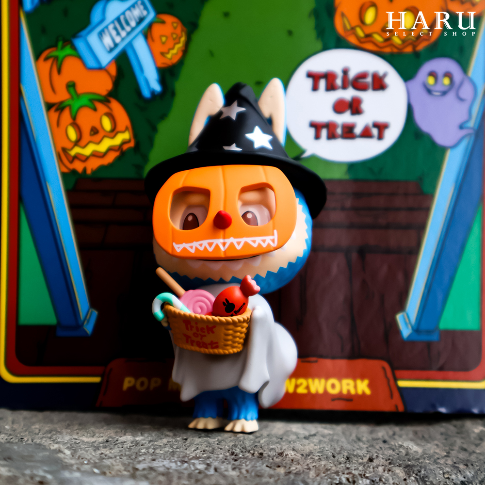 POP MART POPMART 泡泡瑪特 萬聖節 南瓜 搗蛋鬼 LABUBU 手辦 公仔