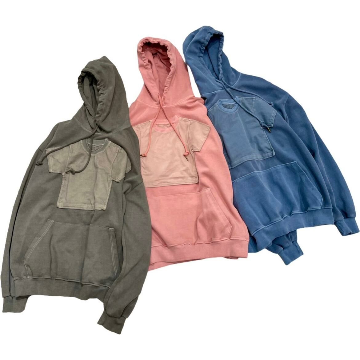 洗水圖案連帽衛衣 HIGH FIVE-115T