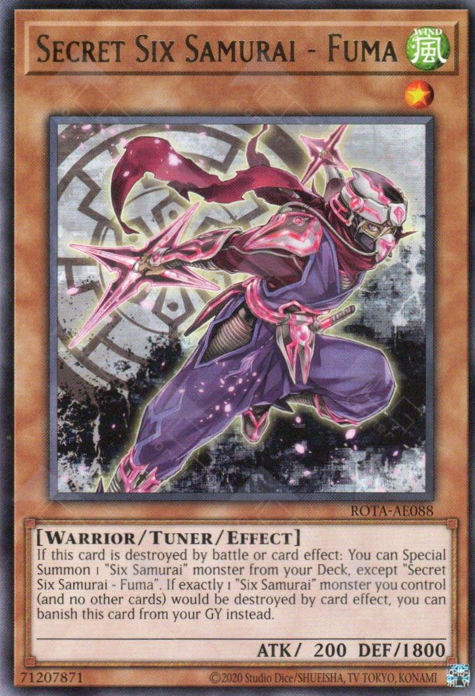 Rota-AE088 Secret Six Samurai - Fuma