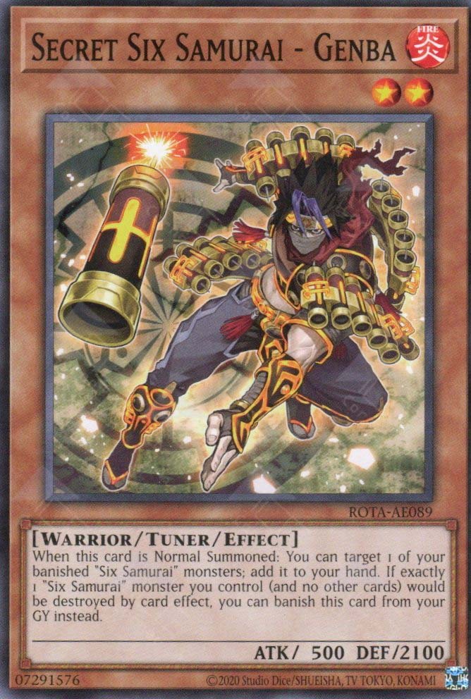 Rota-AE089 Secret Six Samurai - Genba