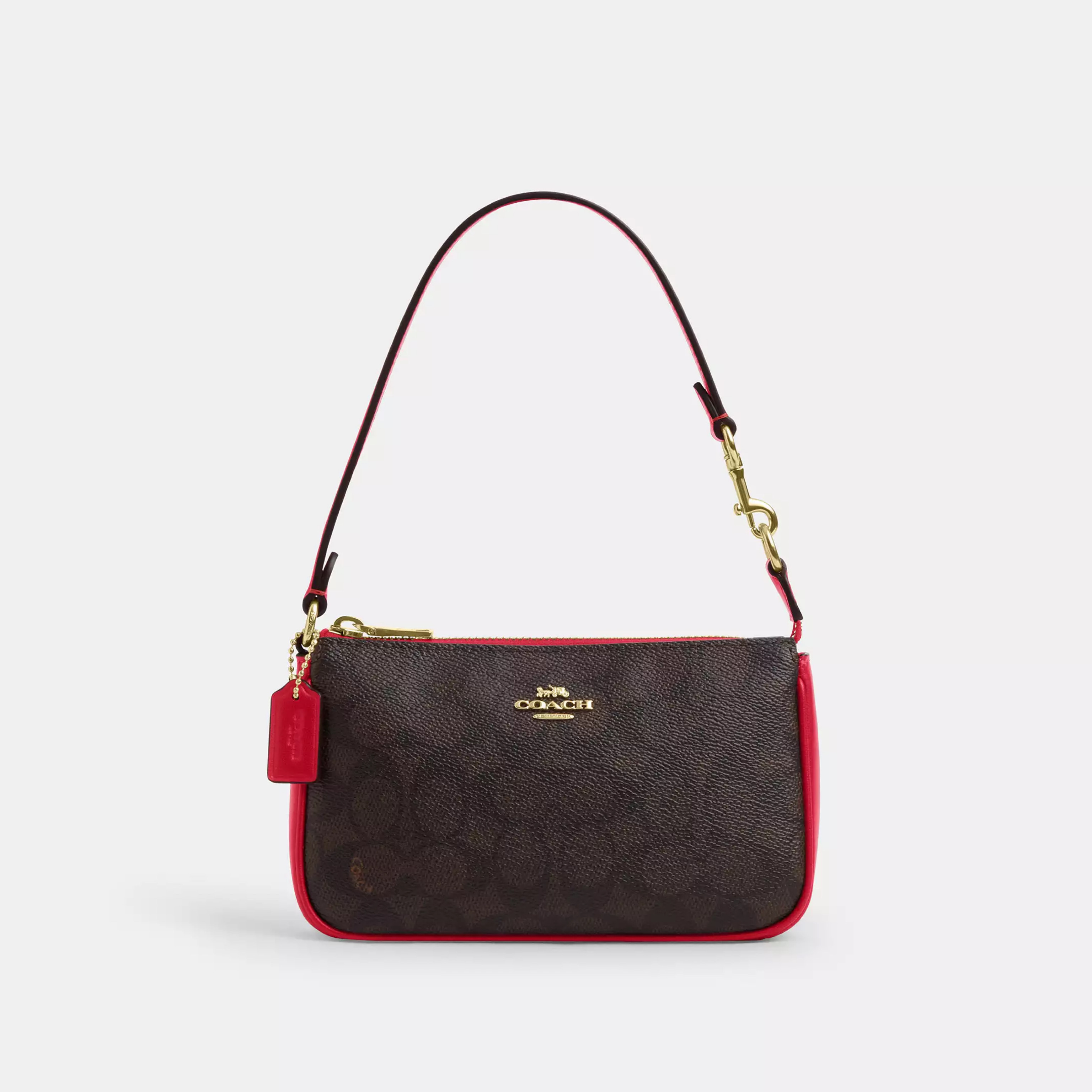 Coach - Nolita 19 in Blocked Signature Canvas (CY039)