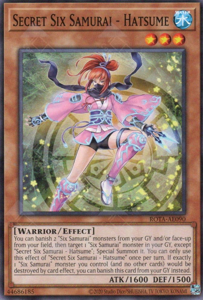 Rota-AE090 Secret Six Samurai - Hatsume