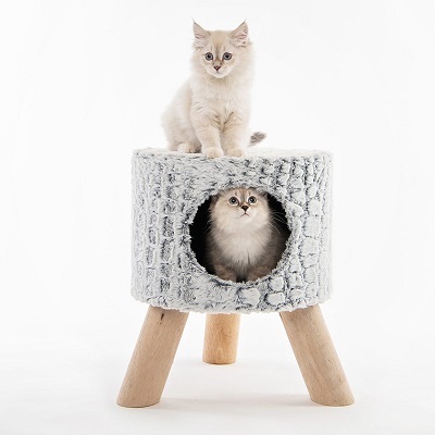 M-Pets 貓傢俬 - Snake Suede 38×38×45cm