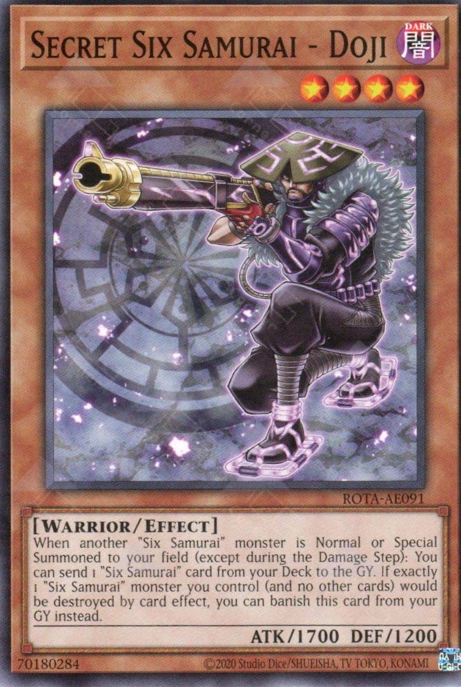 Rota-AE091 Secret Six Samurai - Doji