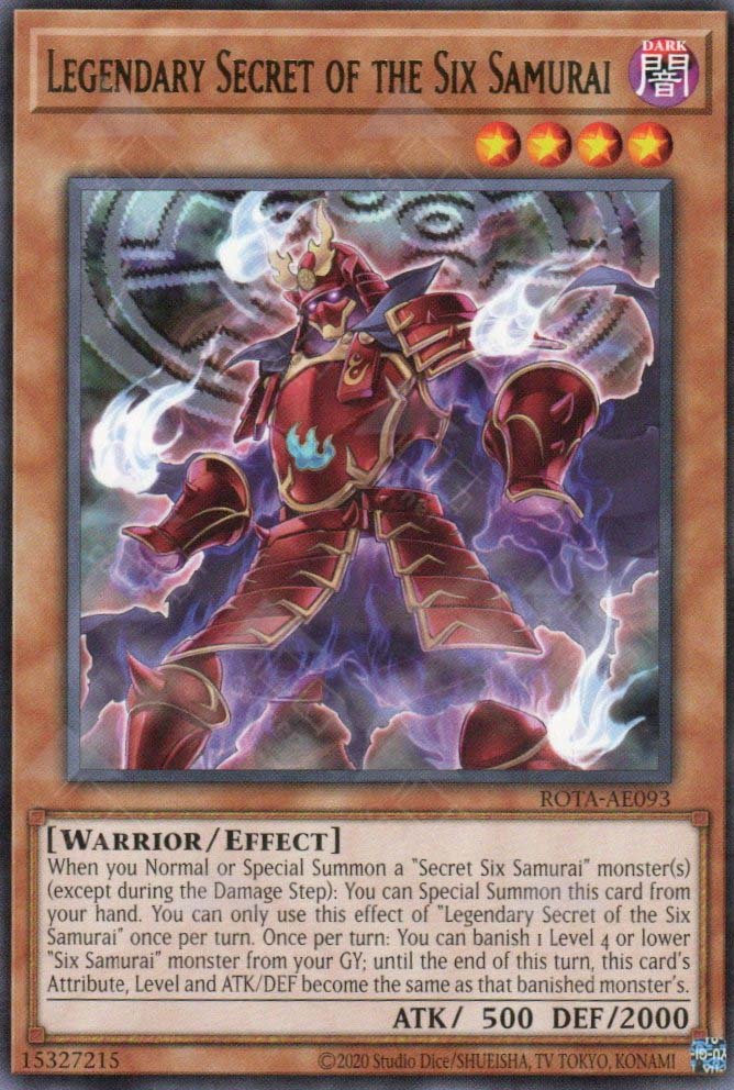Rota-AE093 Legendary Secret of the Six Samurai