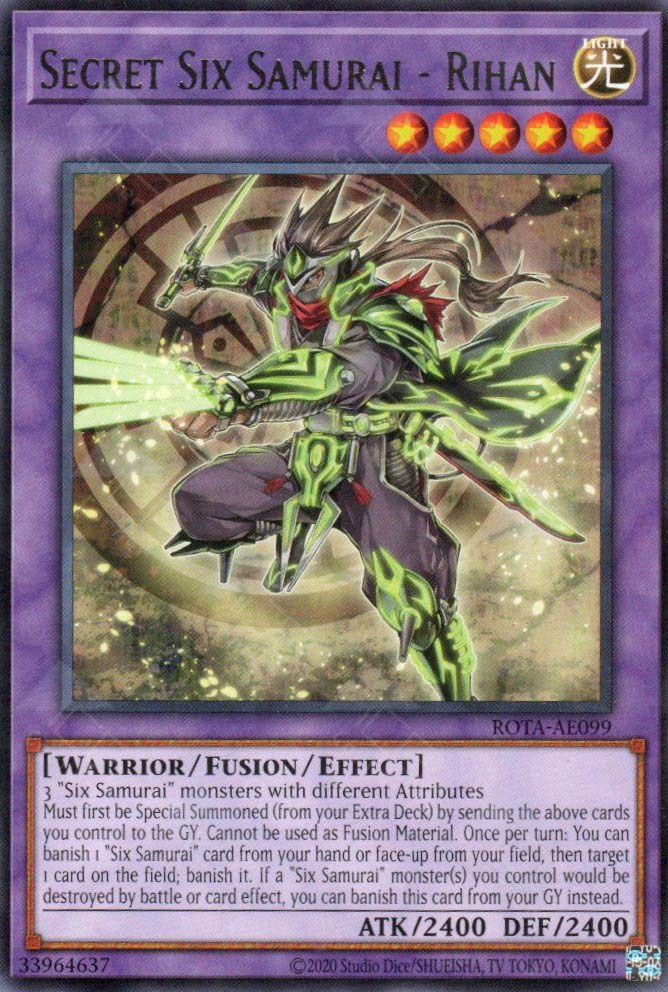Rota-AE099 Secret Six Samurai - Rihan