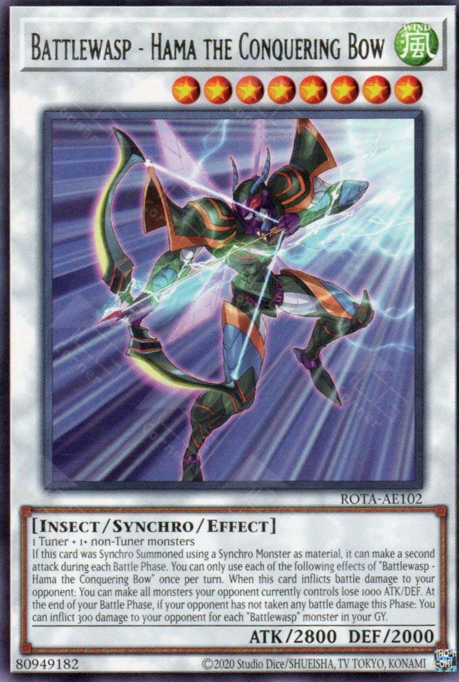 Rota-AE102 Battlewasp - Hama the Conquering Bow