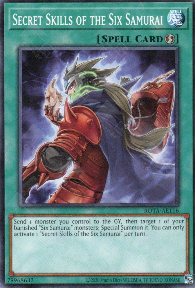 Rota-AE116 Secret Skills of the Six Samurai