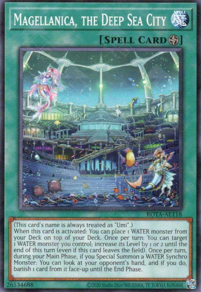 Rota-AE118 Magellanica, the Deep Sea City