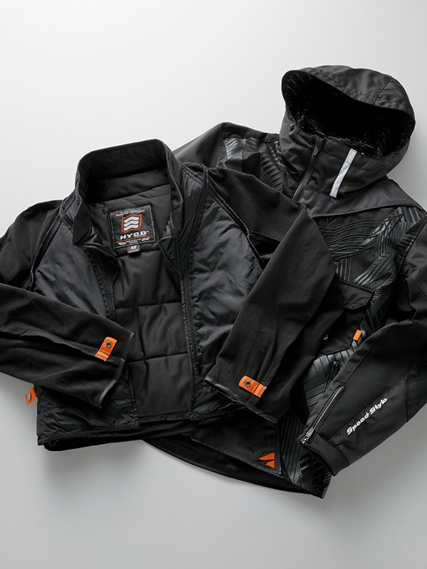 hyod STJ823 ST-X TEXTILE PARKA Lサイズ HYOD ウインドブロックパーカー