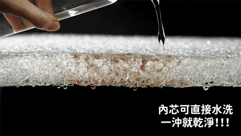 赫媽咪小蛋糕嬰兒床墊-內芯可直接水洗，一沖就乾淨