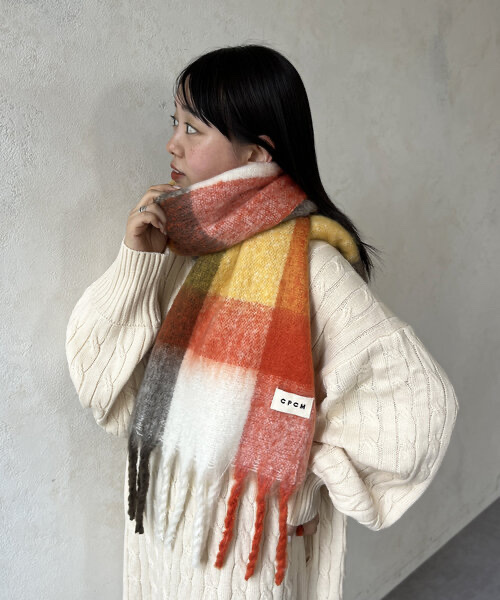 CPCM / check scarf