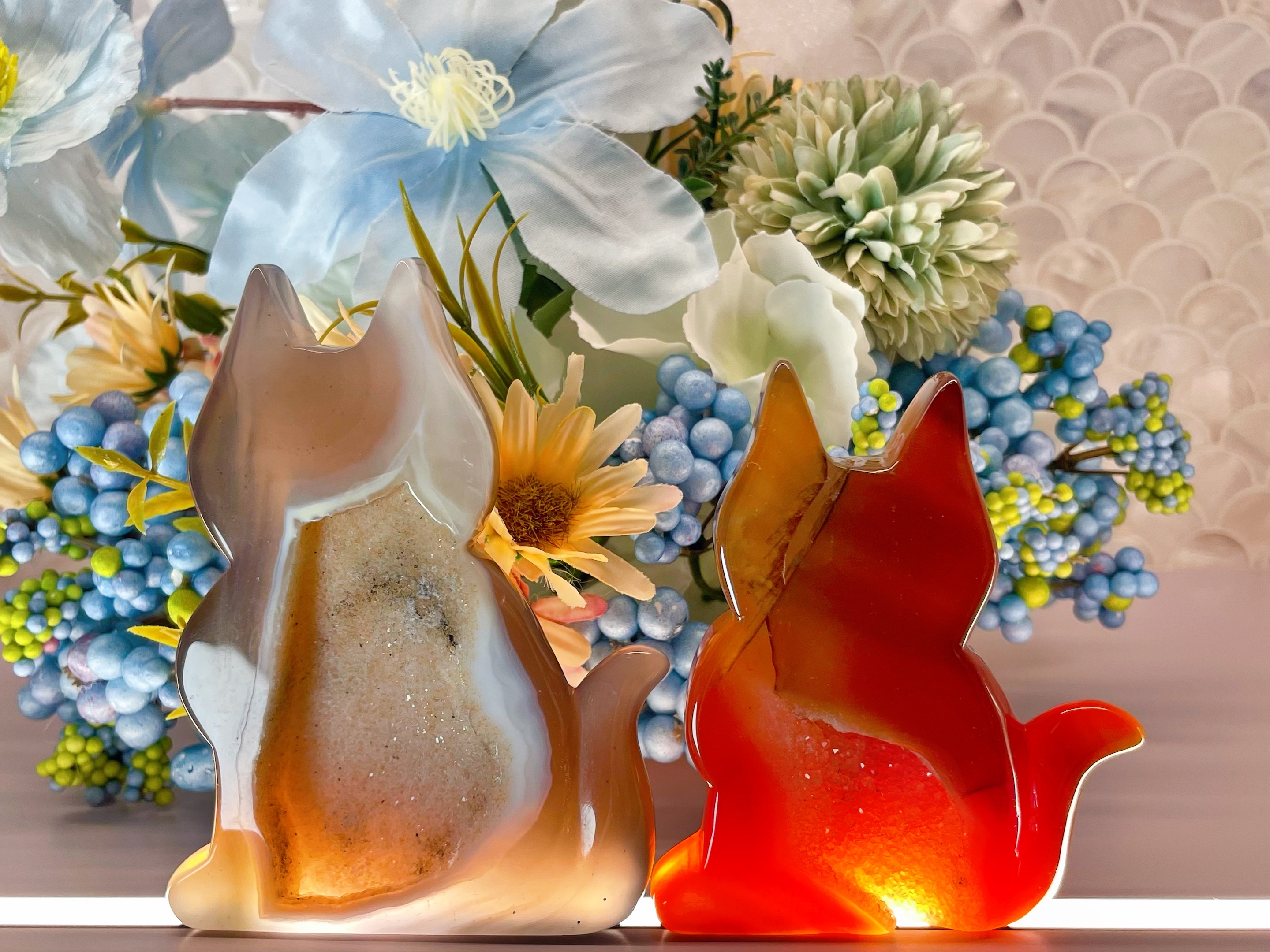 煙管入・煙草入・瑪瑙 煙管入・煙草入・瑪瑙