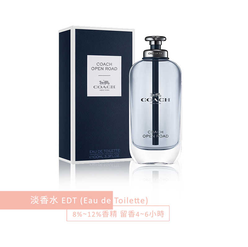 Coach Open Road EDT For Him 100 ml / 3.3 Fl. oz. - Open Road