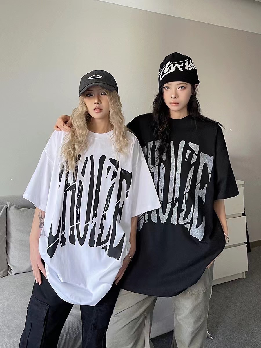 (GOAL) CHOIZE 抽象 裂痕 LOGO 短袖 AS-H451