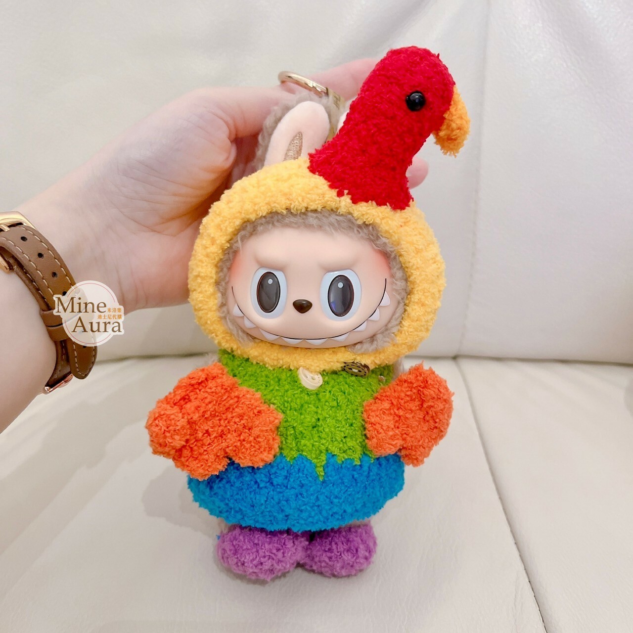 拉布布 LABUBU 心動馬卡龍 吊飾專用服裝 大鵝頭套套裝 (無附吊飾)