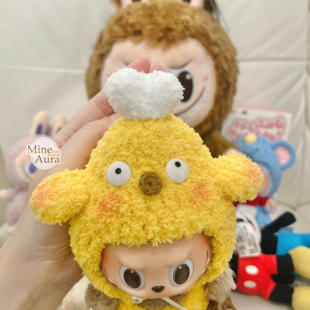 (現貨) 拉布布 LABUBU 心動馬卡龍 吊飾專用服裝 烤雞 炸雞腿套裝 (無附吊飾)