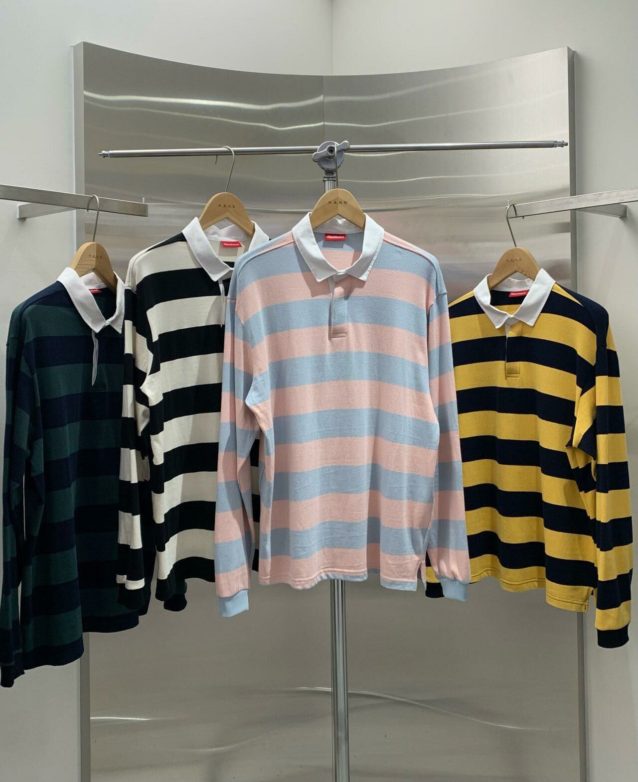 橫間長袖PoloTee HAND-040T