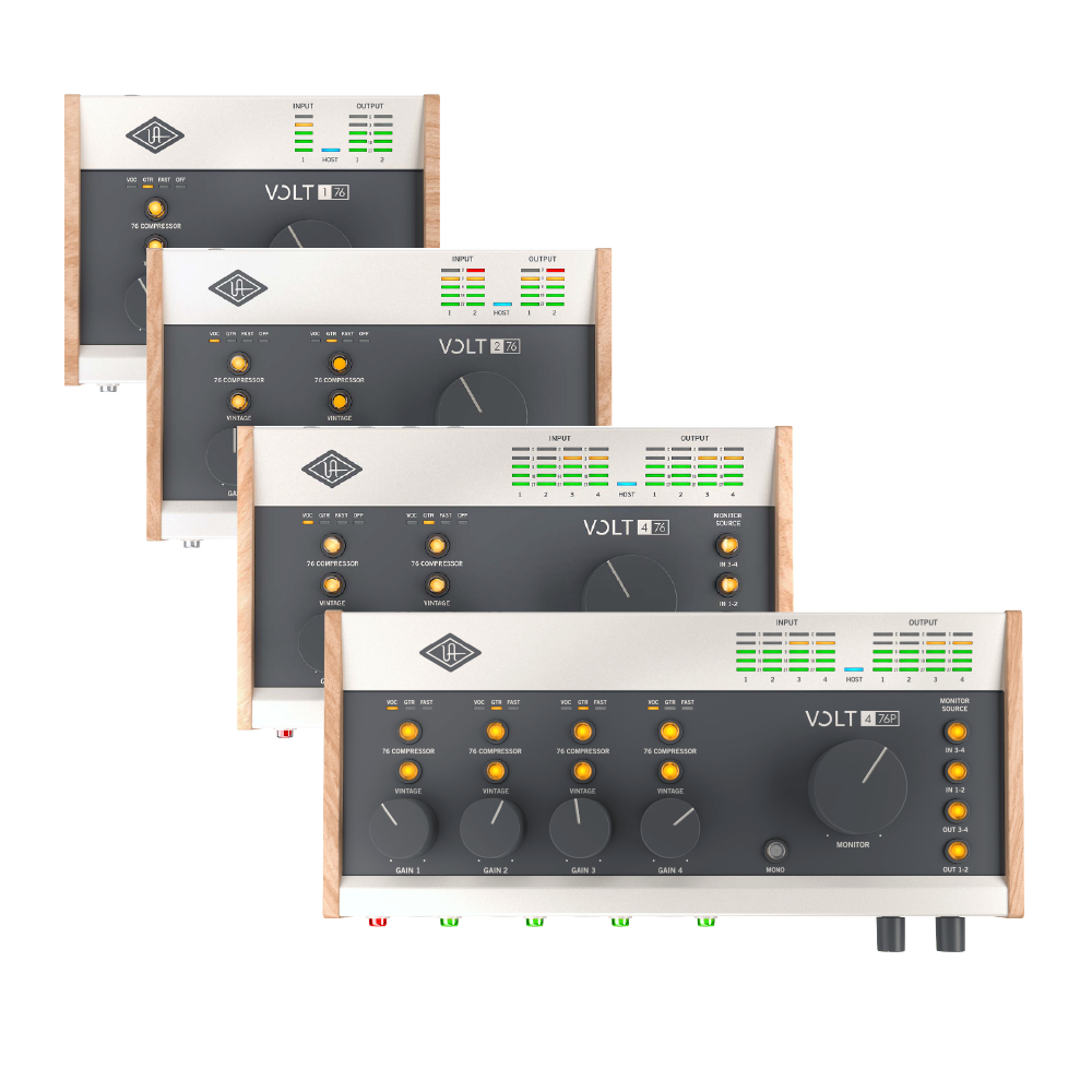 <台灣代理公司貨>Universal Audio <台灣代理公司貨>Universal Audio / Volt系列 USB-C 錄音介面 (Mac/PC可用)(Volt176/Volt276/Volt476/Volt476P) — 三峽錄音 / 音響