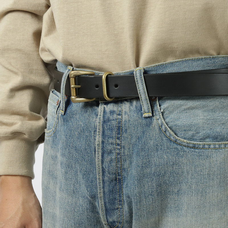 【BOHEMSEO】TWO BUCKLE BOLD BELT [正規品] ボールド ベルト BOHEMSEO】TWO BUCKLE BOLD BELT [正規品] ボールド ベルト