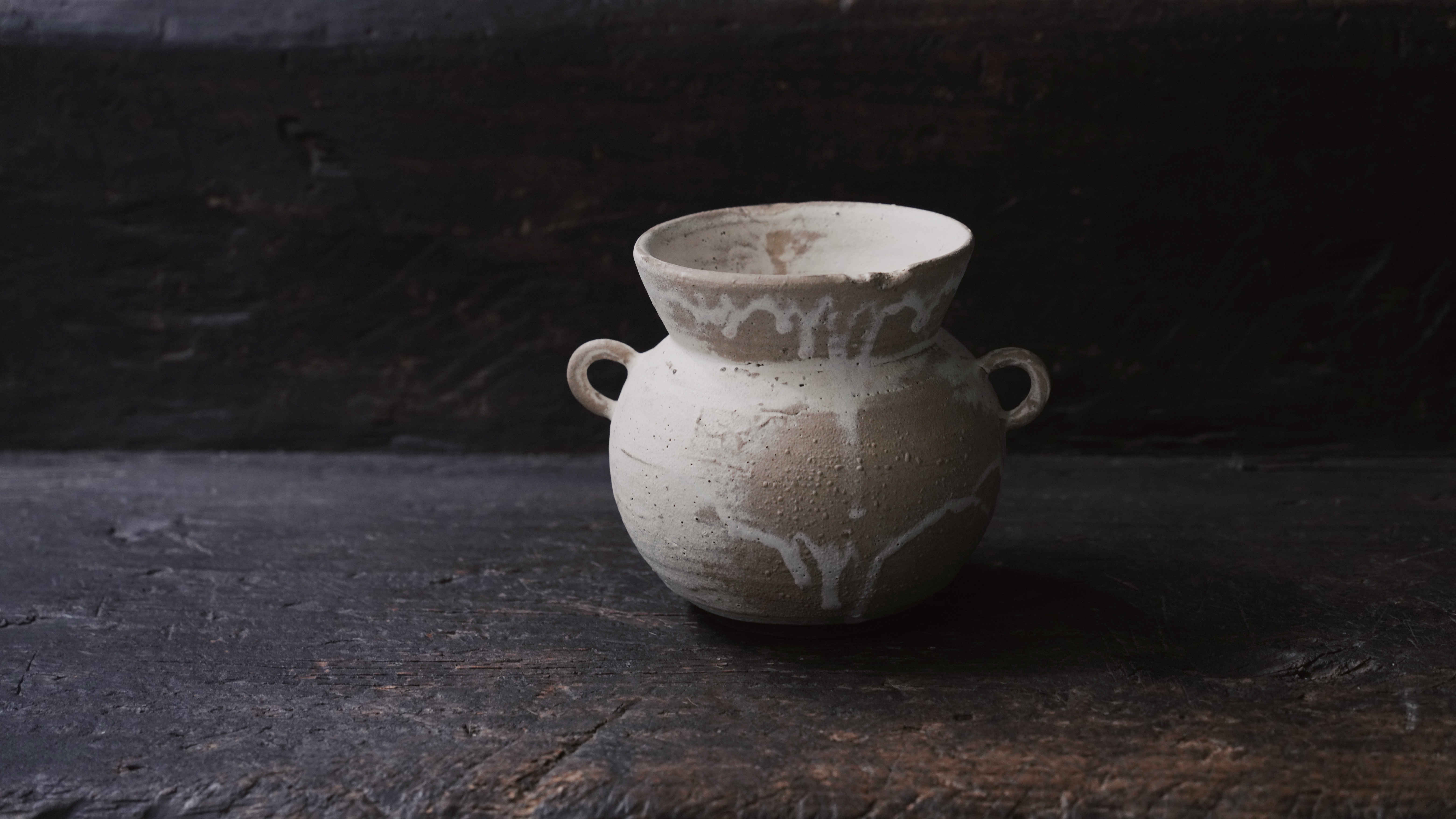 合起來時，要裝些什麼？｜望氣 Seeing Qi｜雙耳花器 no.6