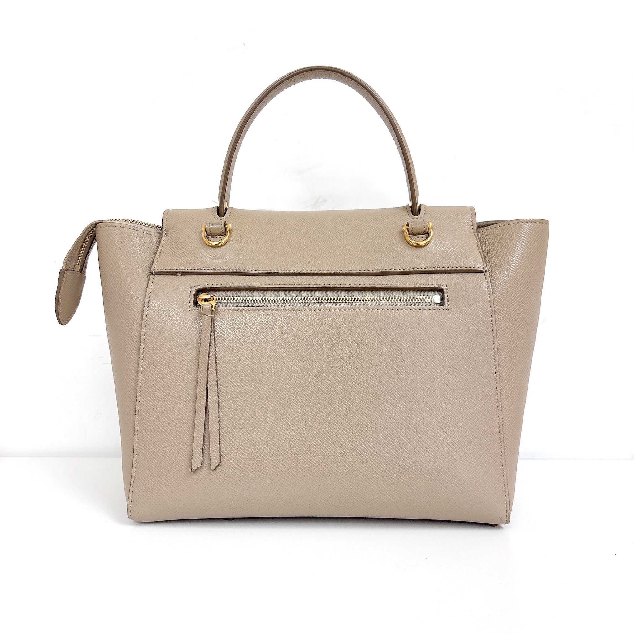 Celine Pico Belt Bag - Beige / Ghw