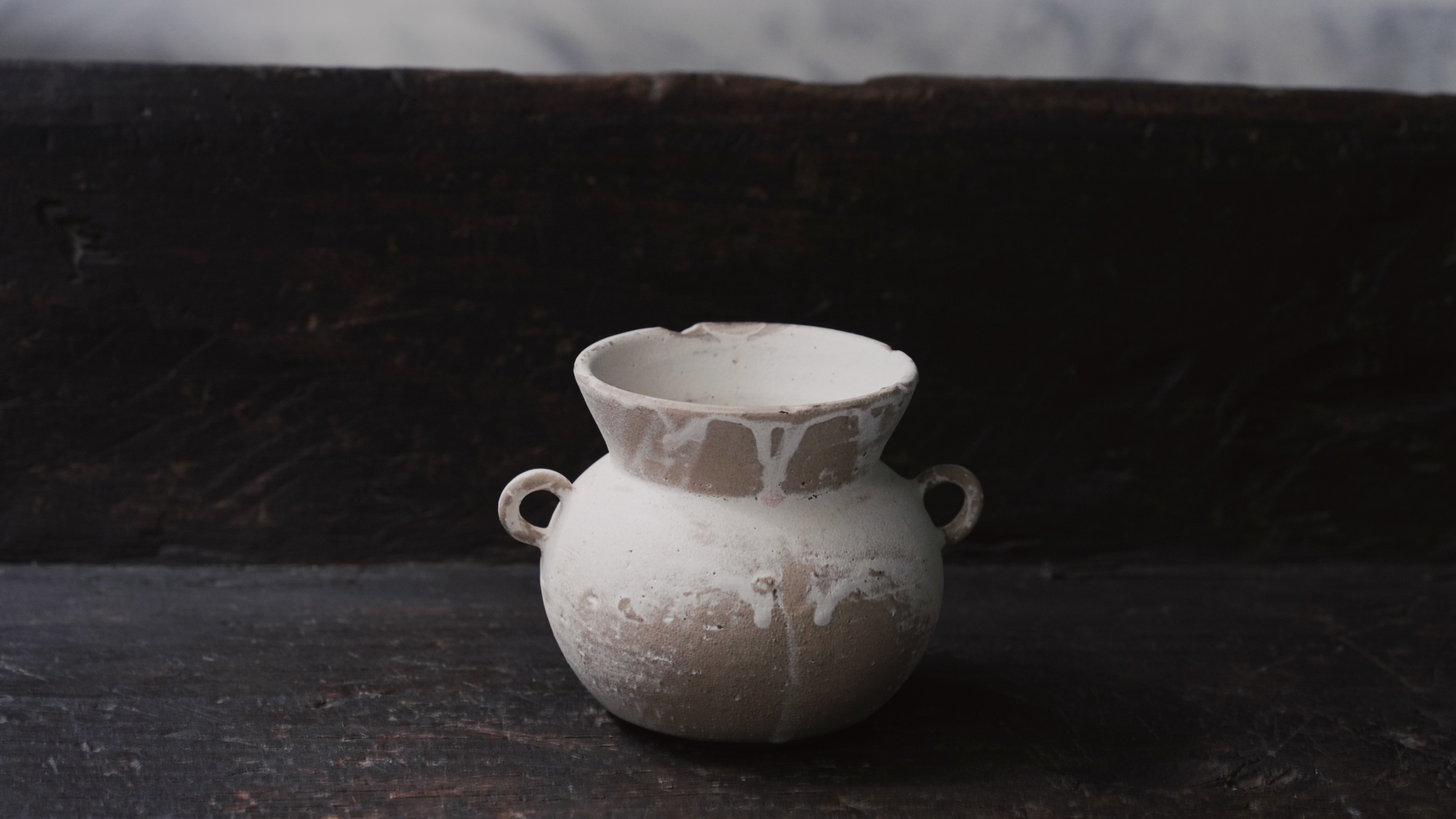 合起來時，要裝些什麼？｜望氣 Seeing Qi｜雙耳花器 no.8