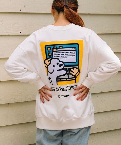 matsui×FREAK'S STORE / ｢WARNING」 Sweatshirt