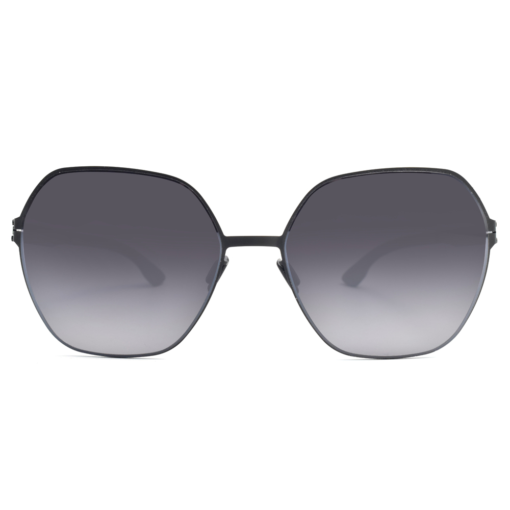 【ic! berlin】Jacy C. Black 時尚蝶型多邊框太陽眼鏡♥