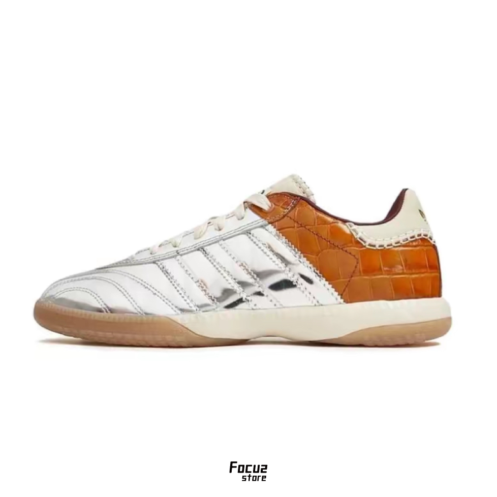 【Focus Store】預購 Wales Bonner x Adidas Originals Samba MN "Silver Metallic Easy Yellow" 銀棕 IH5777