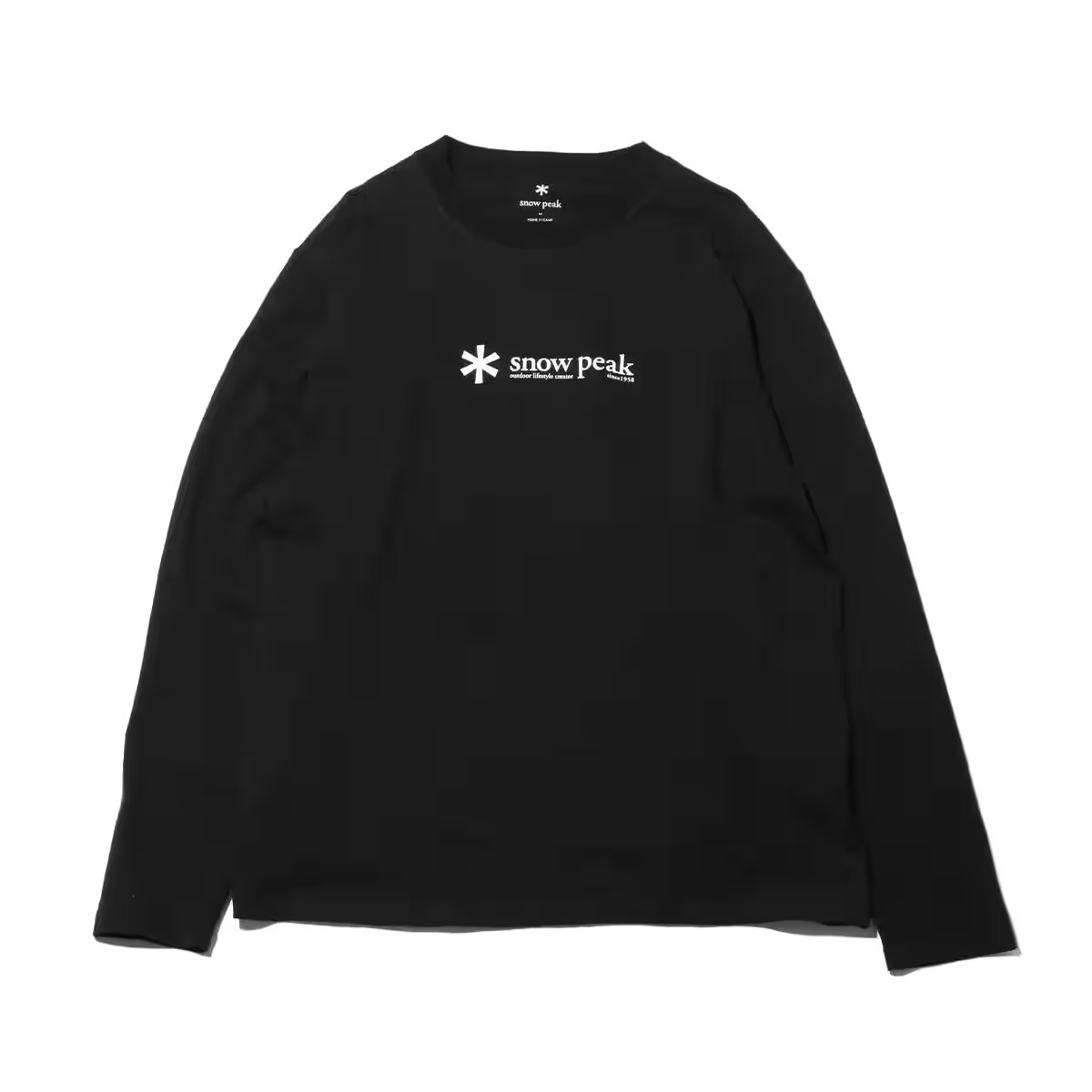 SNOW PEAK Soft Cotton Logo L/S T-Shirt