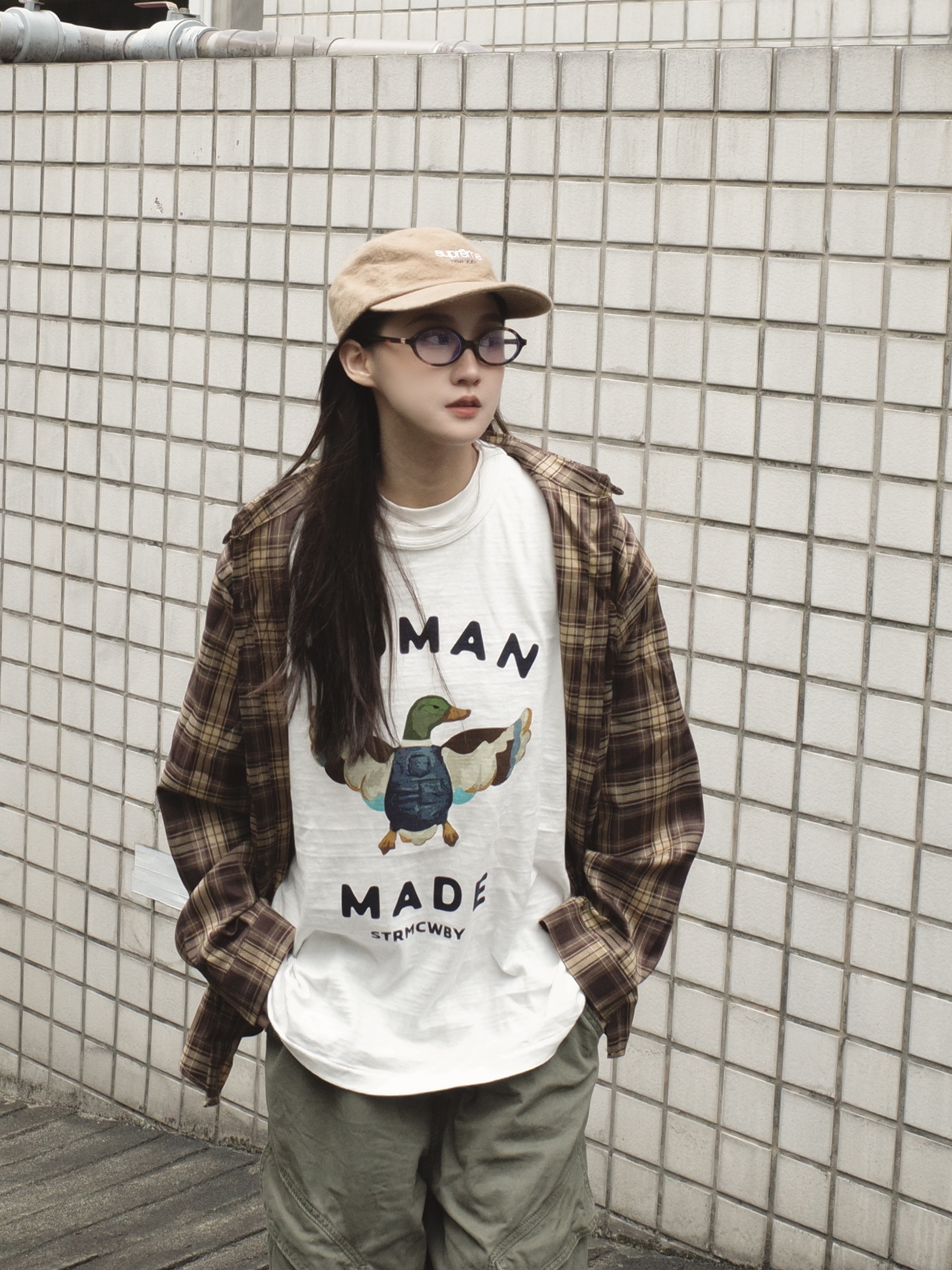 <快速出貨>HUMAN MADE 展翅薑母鴨 飛天鴨子 白