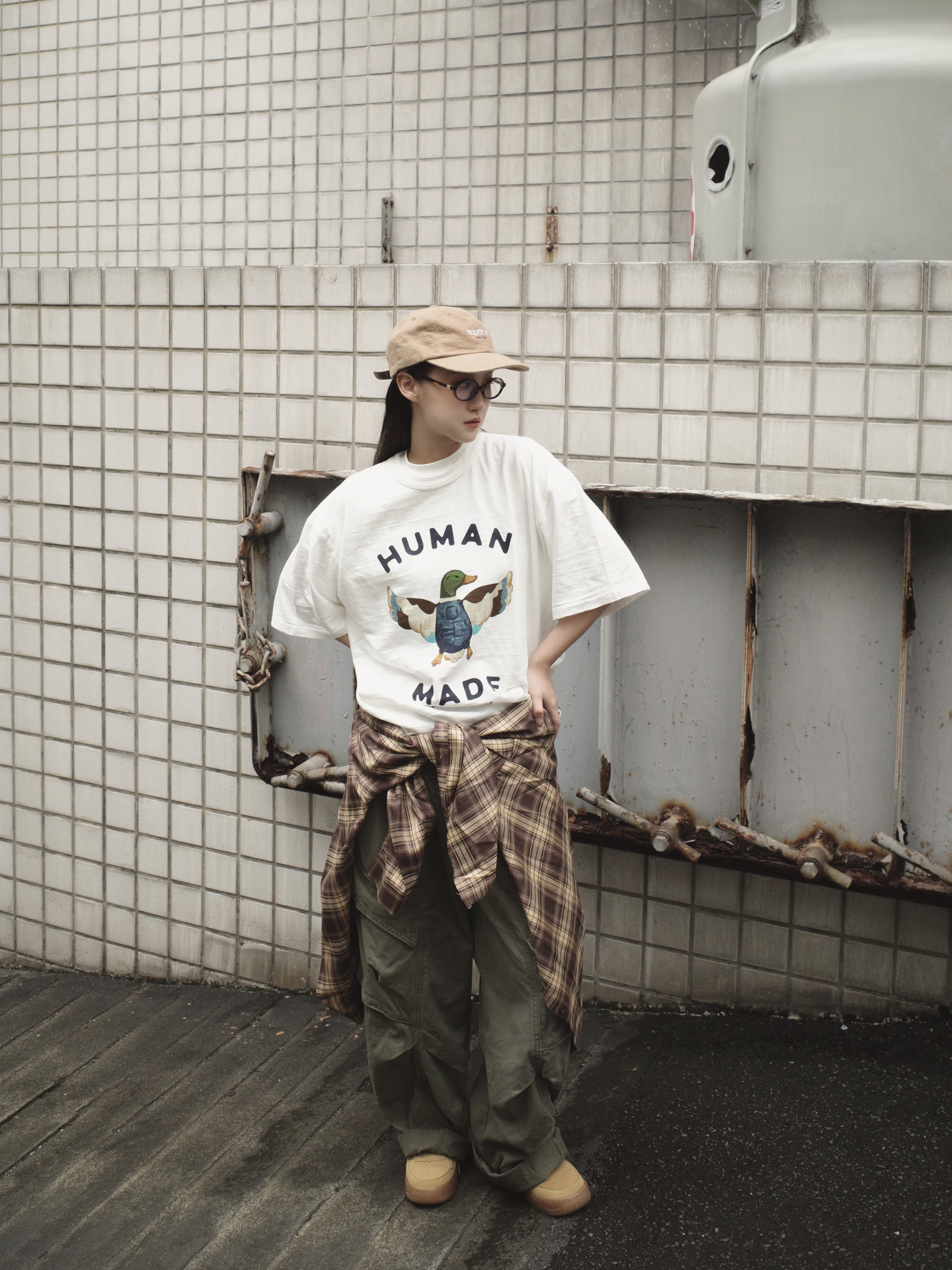 <快速出貨>HUMAN MADE 展翅薑母鴨 飛天鴨子 白