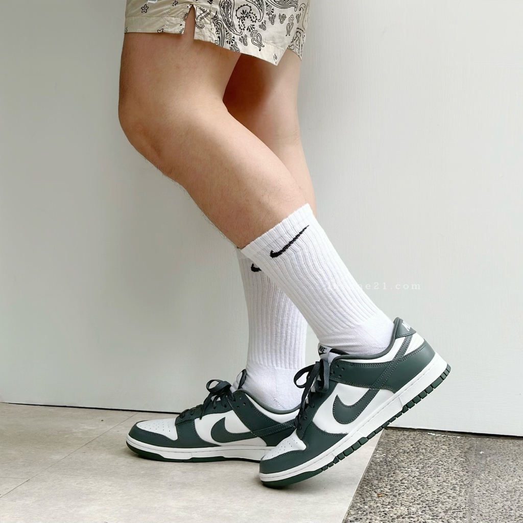 NIKE DUNK LOW RETRO 灰綠 低筒 休閒男鞋 DV0833-111