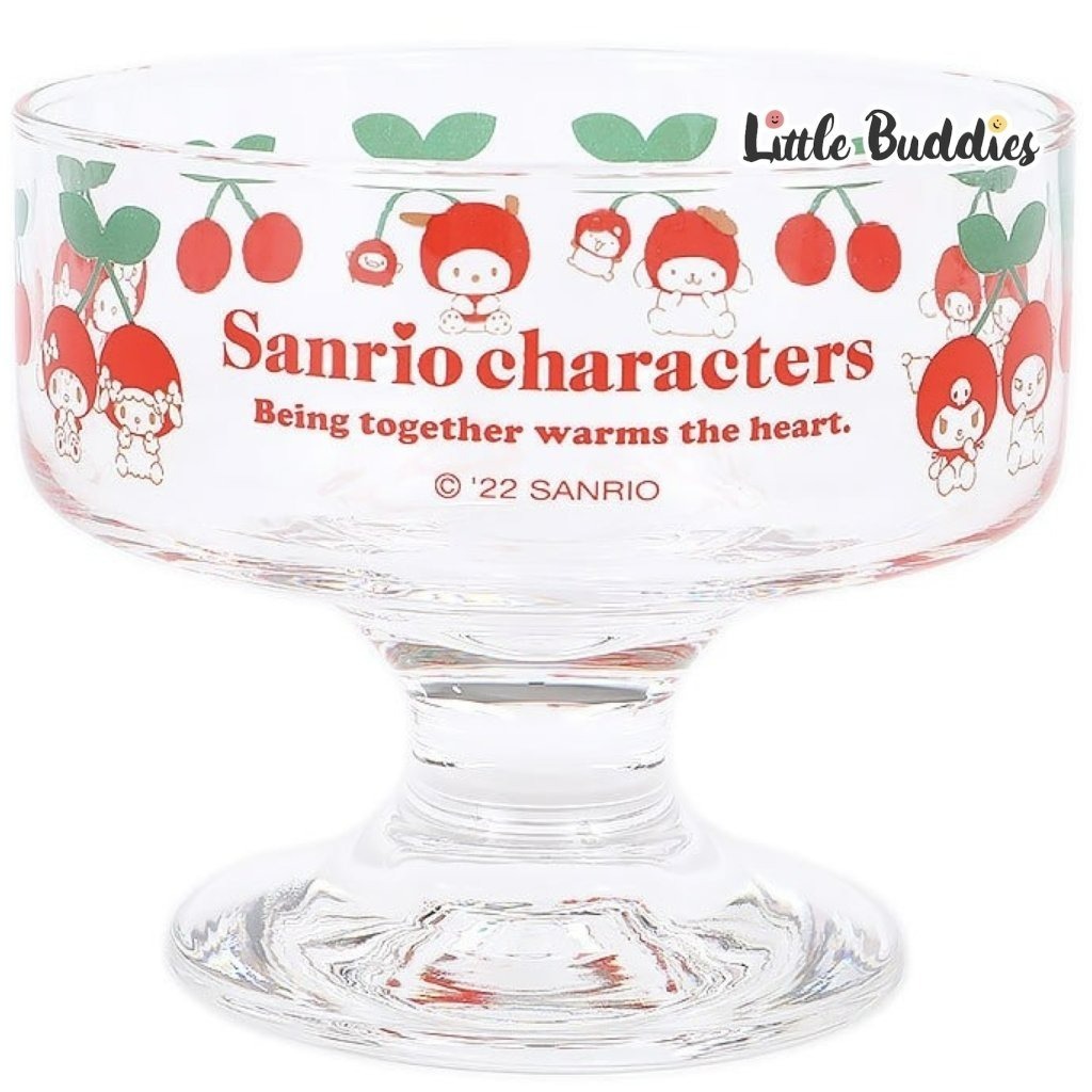 日本 Sanrio 玻璃甜品杯